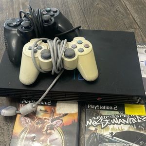 PlayStation2. W gms 2 control all wiring gen 1 gms can be ply in gen 2 console